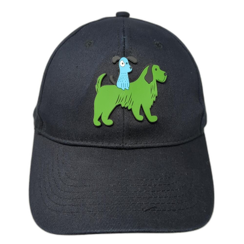 Idaho Humane Society Strapback Baseball Cap Black One Size Adjustable 6 Panel
